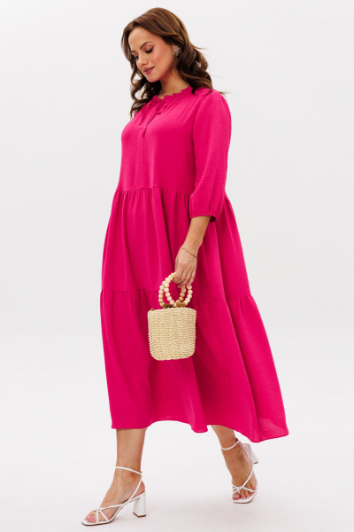 Платье Mubliz 270 фуксия - фото 5