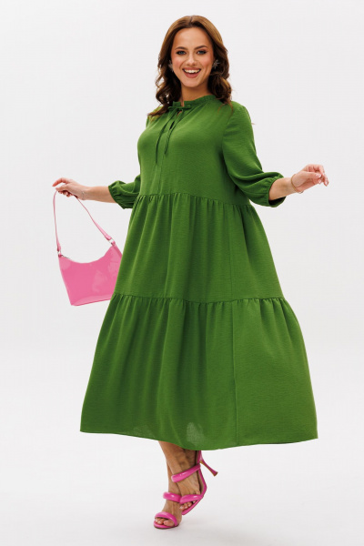 Платье Mubliz 270 олива - фото 24