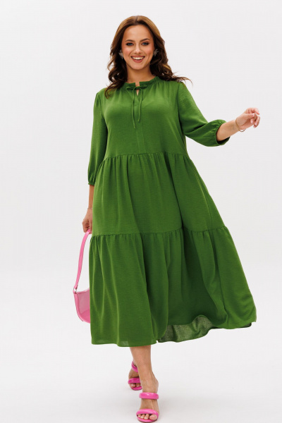 Платье Mubliz 270 олива - фото 20