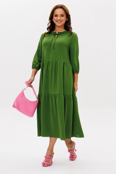 Платье Mubliz 270 олива - фото 15
