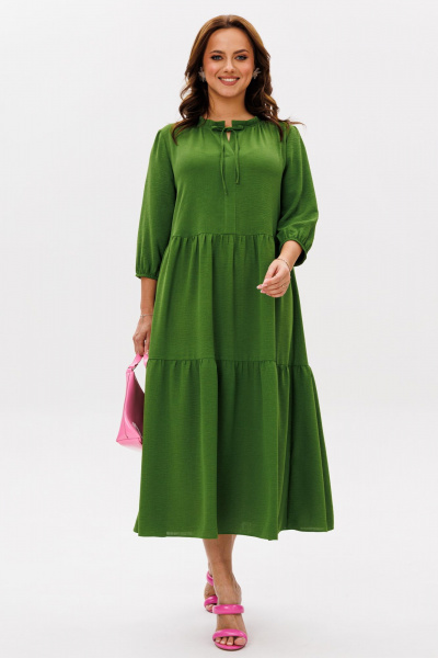 Платье Mubliz 270 олива - фото 1