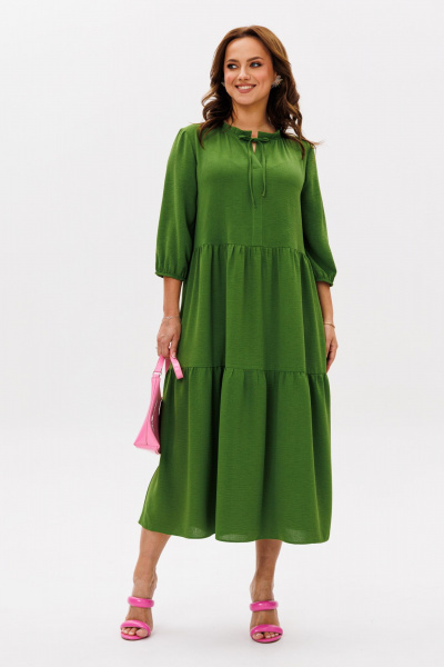 Платье Mubliz 270 олива - фото 5