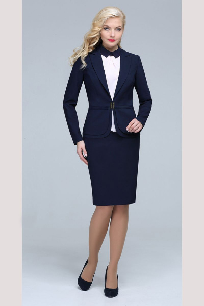 Блуза, жакет, юбка LaKona 914ю синий - фото 1