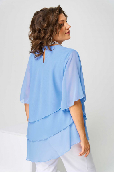 Туника Асолия 4100 голубой - фото 11