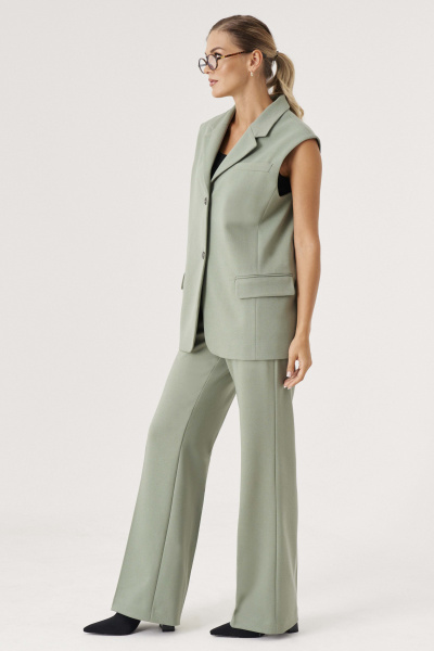 Жилет Панда 199837w оливковый - фото 6