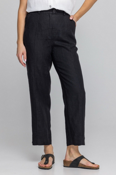 Брюки FASHION CENTRE Л-3971/ч чёрный - фото 10