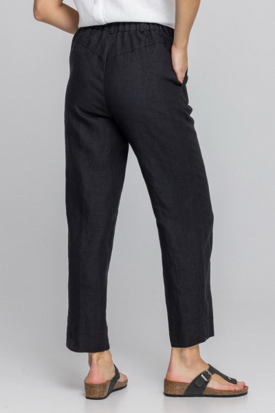 Брюки FASHION CENTRE Л-3971/ч чёрный - фото 7