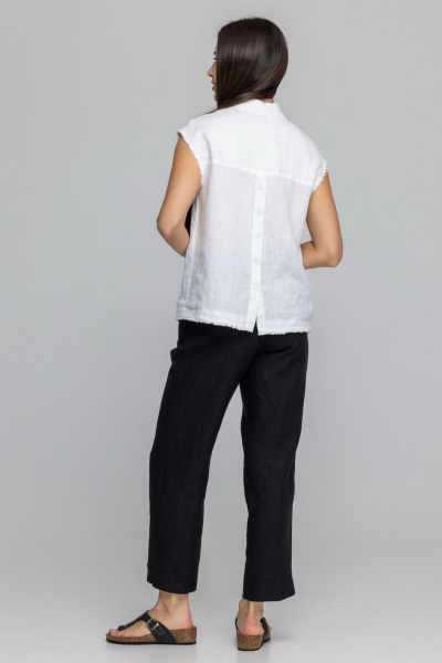 Брюки FASHION CENTRE Л-3971/ч чёрный - фото 5