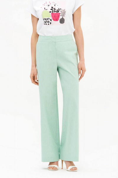 Брюки Nelva 31222 мятный - фото 1