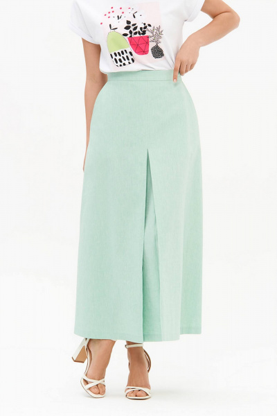 Юбка Nelva 4917 мятный - фото 7
