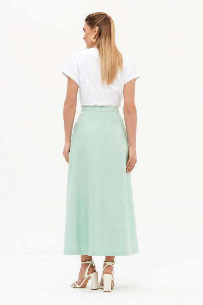 Юбка Nelva 4917 мятный - фото 4