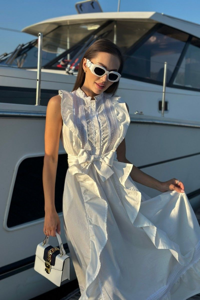 Платье Pavlova 192 белый - фото 2