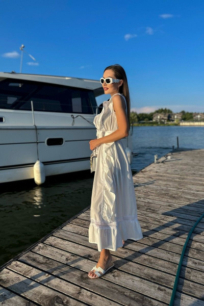 Платье Pavlova 192 белый - фото 5