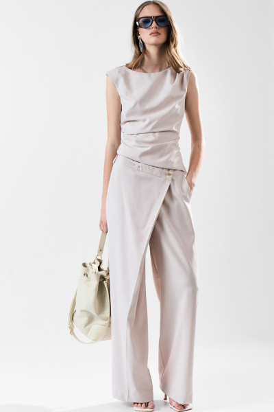 Брюки MilMil 1174-2 жемчужный - фото 7