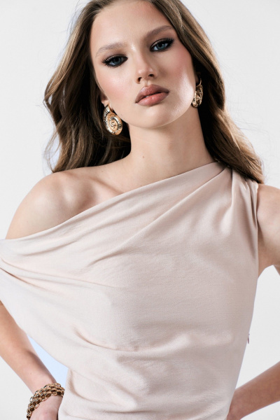 Платье MilMil 1181 жемчужный - фото 6