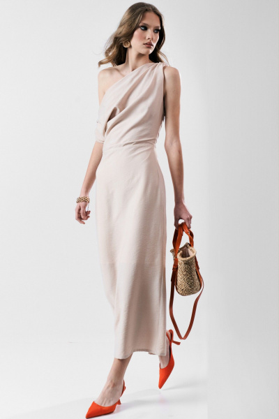 Платье MilMil 1181 жемчужный - фото 2