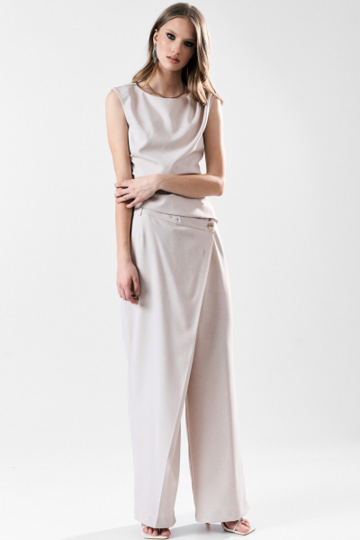 Блуза MilMil 1187 жемчужный - фото 7