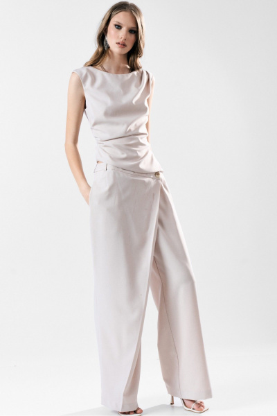 Блуза MilMil 1187 жемчужный - фото 6