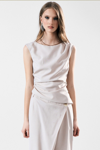 Блуза MilMil 1187 жемчужный - фото 1