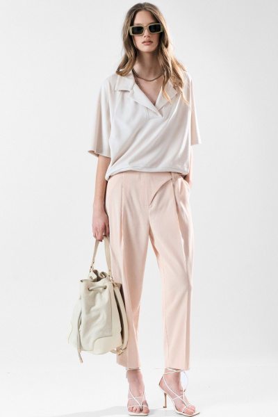 Брюки MilMil 1192 миндаль - фото 1