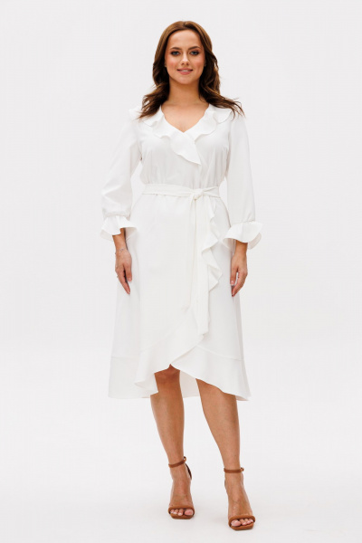 Платье T&N 7645 теплый_белый - фото 7