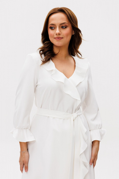 Платье T&N 7645 теплый_белый - фото 3