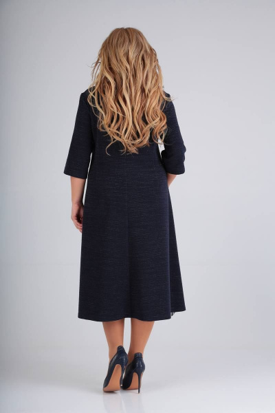 Платье SVT-fashion 537 синий - фото 2