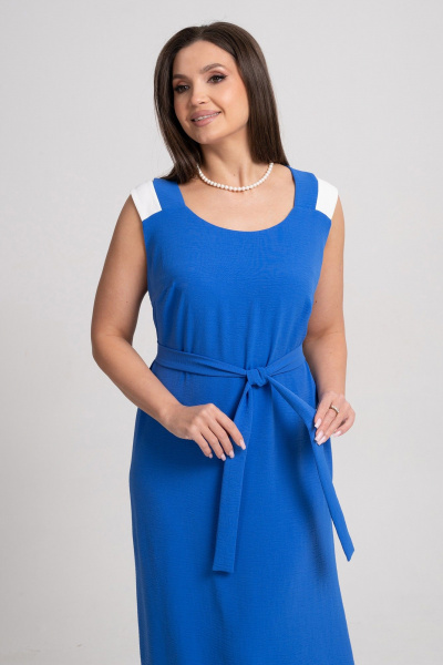 Сарафан Alani Collection 2363 синий - фото 8