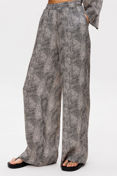 Блуза, брюки Butеr 3099 бежево-черный - фото 7