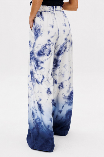 Брюки Butеr 3097 бело-синий - фото 15