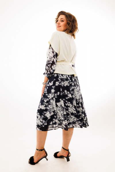 Блуза Anelli 1363 белая_птица - фото 10