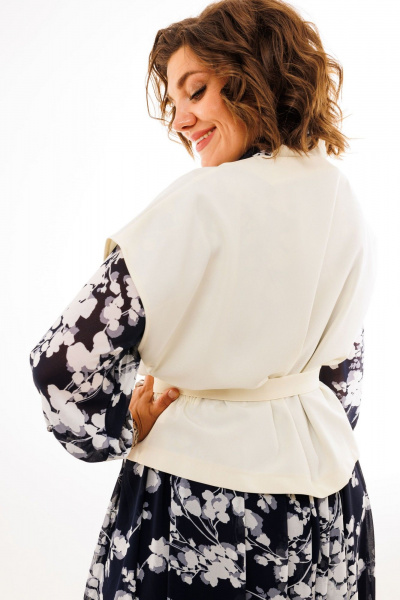 Блуза Anelli 1363 белая_птица - фото 9