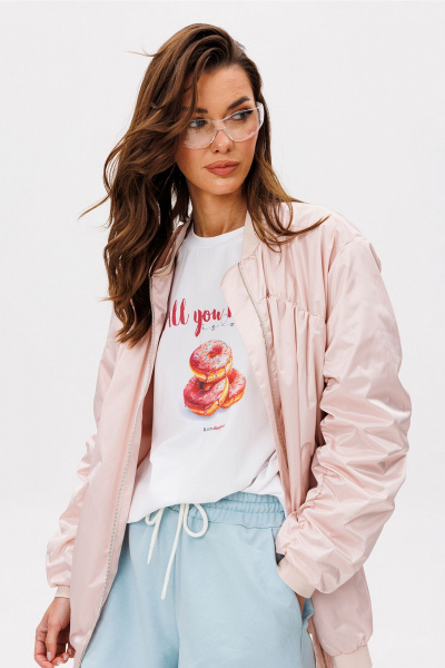 Куртка Butеr 3096 пудра - фото 9