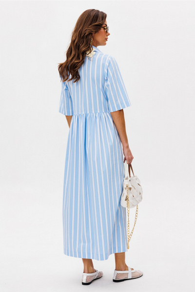Платье Butеr 3087 голубой - фото 2