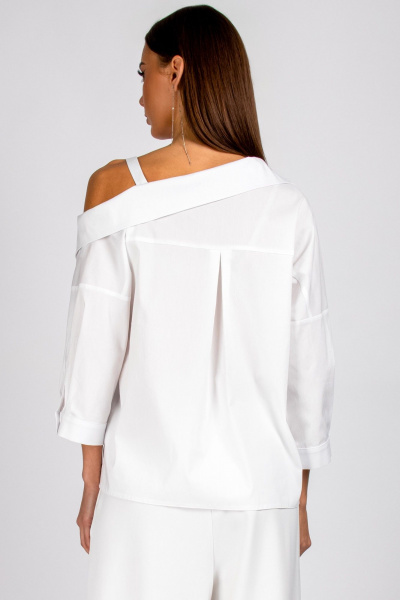 Блуза VIZAVI 726 белый - фото 5