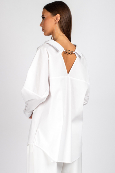 Блуза VIZAVI 727 белый - фото 8