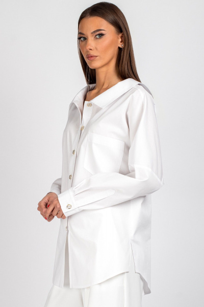 Блуза VIZAVI 727 белый - фото 6