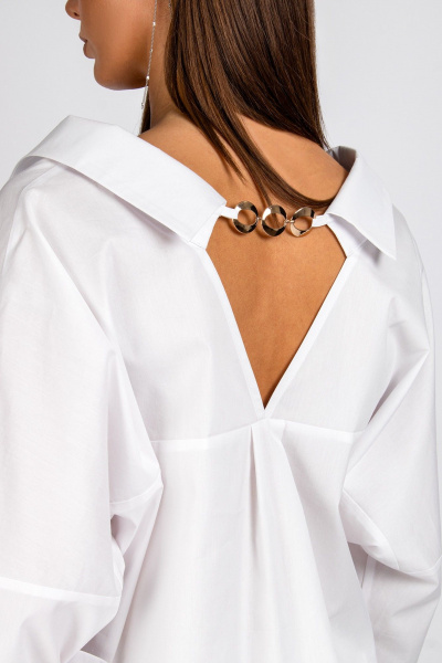 Блуза VIZAVI 727 белый - фото 4