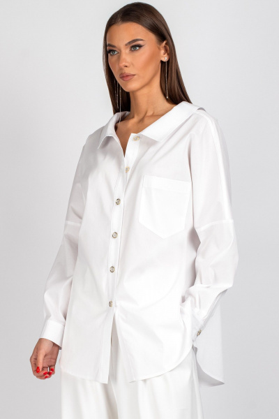 Блуза VIZAVI 727 белый - фото 3