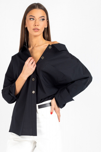 Блуза VIZAVI 727 черный - фото 10