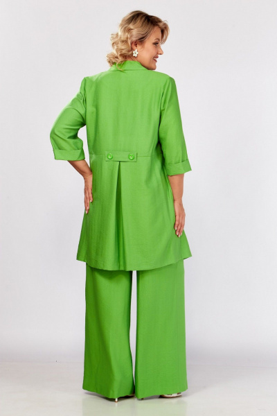 Брюки, жакет, топ Koketka i K 1281-1 зеленый - фото 5