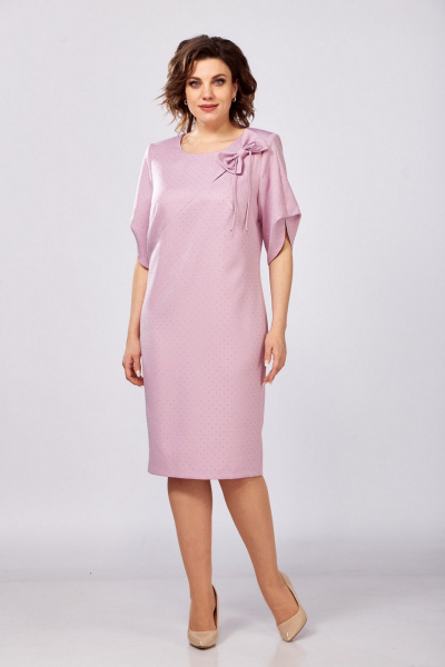 Платье Koketka i K 1272 розовый - фото 5