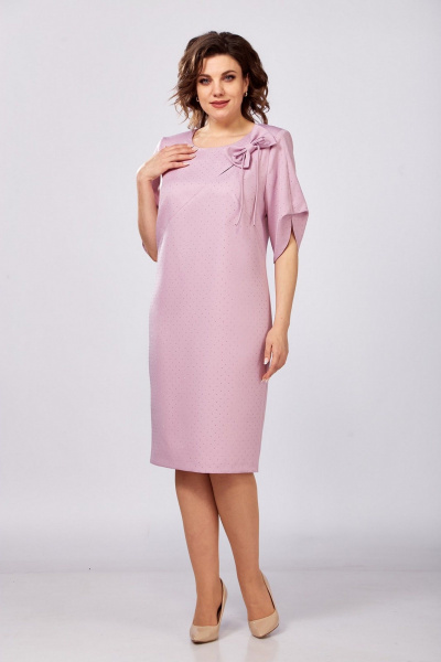 Платье Koketka i K 1272 розовый - фото 3