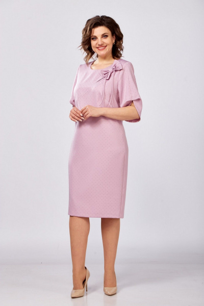 Платье Koketka i K 1272 розовый - фото 2