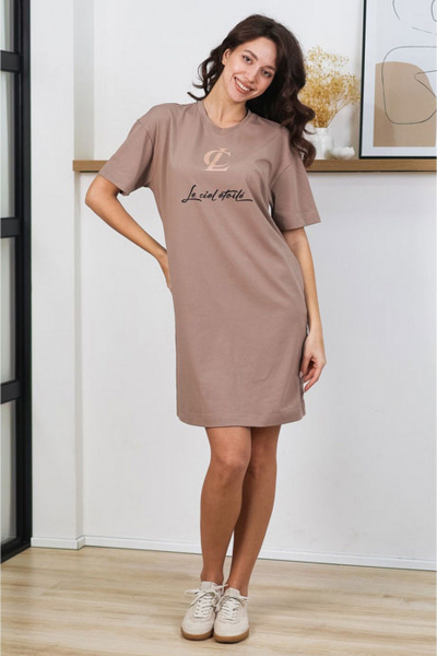 Сорочка Купалинка 30300G.158-164 беж - фото 1