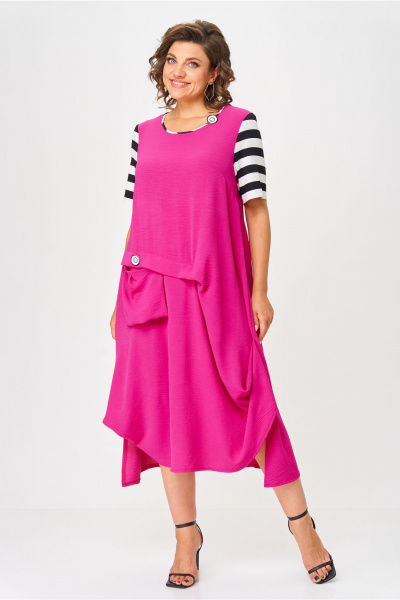 Платье Michel chic 2178 фуксия - фото 1