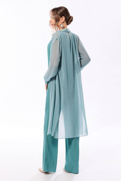 Брюки, топ, туника Golden Valley 6677 бирюзовый - фото 3