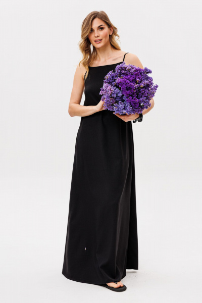 Сарафан EOLA 2871 черный - фото 7