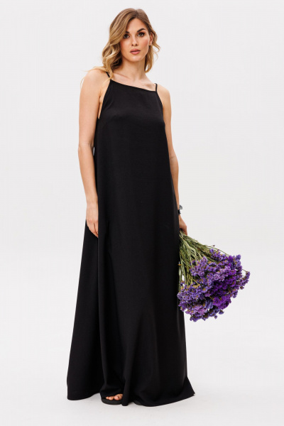 Сарафан EOLA 2871 черный - фото 3