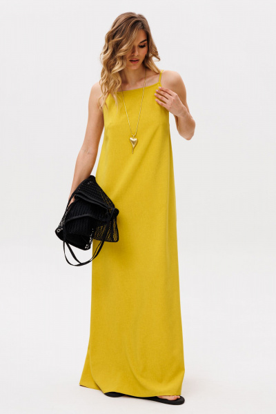 Сарафан EOLA 2871 горчица - фото 7